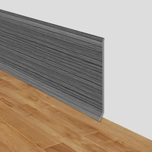 Miniatura 8 de LSGCQ Moldura flexible para zócalo de 4 pulgadas x 20 pies, base de pared de vinilo autoadhesivo para despegar y pegar, base de goma para moldura