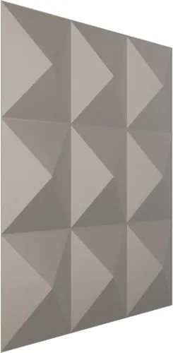 Miniatura 2 de Ekena Millwork 19 5/8 pulgadas de ancho x 19 5/8 pulgadas de alto Benson EnduraWall Panel decorativo de pared 3D, aluminio