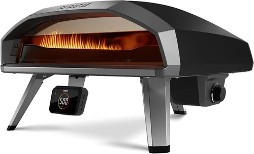 Miniatura 2 de Horno de Pizza a Gas Ooni Koda 2 Pro – Horno para Exteriores de 18" Alimentado por Propano con Regulador de 28 mBar y Manguera de Gas, Horno Fundido