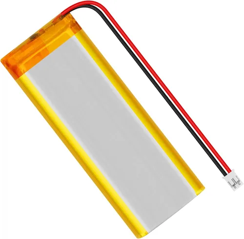 Miniatura 7 de MakerHawk Batería LiPo de 3.7 V 3800 mAh recargable 1S 3C 113386 Batería de polímero de litio con placa de protección de batería dual, enchufe micro