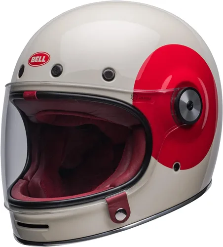 Miniatura 3 de BELL Bullitt - Casco (blanco brillante TT Vintage/Oxblood - S)