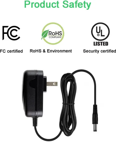 Miniatura 4 de MyVolts Adaptador de fuente de alimentación de 9 V compatible con/reemplazo para bomba Medela en Style Advance Extractor de leche Starter Set