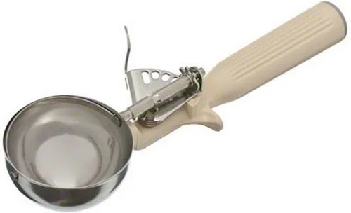 Miniatura 6 de Cuchara de helado Vollrath, acero inoxidable, tamaño 6, Rojo