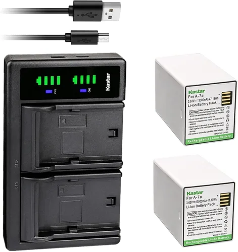 Miniatura 5 de Kastar LTD2 - Cargador de batería USB compatible con cámara Arlo Pro 3 XL VMC4040P, cámara de reflector Pro 3 VMA5410-10000S, VMA5600