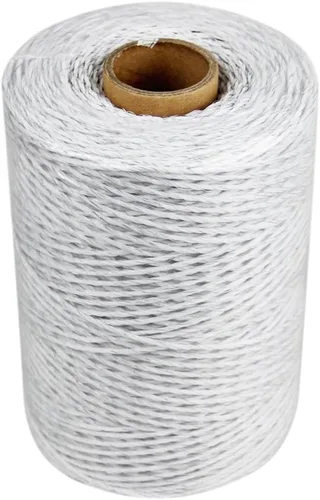 Miniatura 6 de Carrete de alambre para valla eléctrica portátil Farmily; fácil de instalar, reparar, cortar y enrollar, Blanco, 1