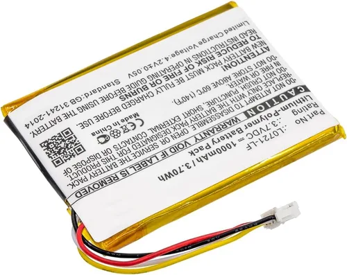 Miniatura 3 de Reemplazo de batería L0721-LF de 1000 mAh compatible con altavoz inalámbrico Bluetooth portátil JBL Clip 3