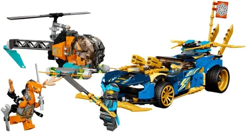LEGO Ninjago Jay y NYA's Race Car EVO 71776 Kit de construcción (536 piezas)