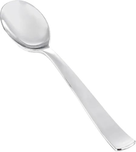 Miniatura 13 de YOUBET 50 tenedores de plástico dorado – Tenedores de plástico resistentes – cubiertos desechables dorados sólidos y duraderos para fiestas, picnic