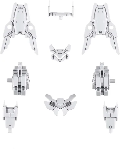 Bandai Hobby - Misiones de 30 minutos - Armadura de opción #29 para comandante (exclusivo de ielnova/blanco), accesorio Bandai Spirits de 1.181 in