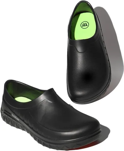 Miniatura 5 de Zapatos de chef para hombres y mujeres, antisalpicaduras de aceite, antideslizantes, impermeables, para jardín, cocinas, enfermería, trabajo