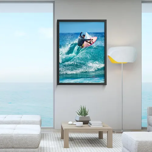 Miniatura 2 de cuesr Impresiones en lienzo con tu foto, arte de pared en lienzo personalizado (6 x 8 pulgadas), imágenes de lienzo personalizadas, regalos