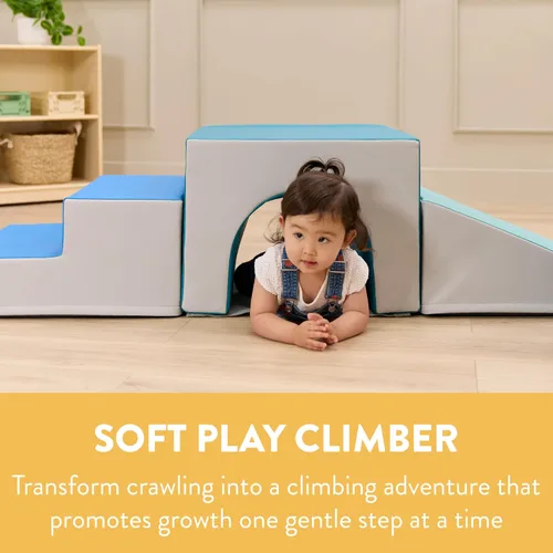 Miniatura 3 de Step 'n' Slide - Escalador de túnel, juego interior, contemporáneo, 3 piezas