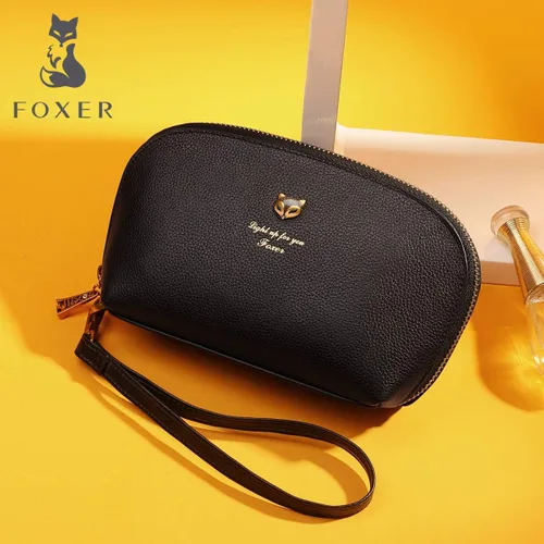 Miniatura 6 de Carteras de cuero para mujer, cuero genuino RFID bloqueo caja de regalo embalaje