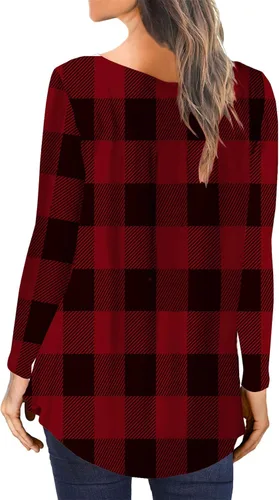 Miniatura 3 de Camiseta tipo túnica casual para mujer, linda, acampanada, holgada, suave y cómoda