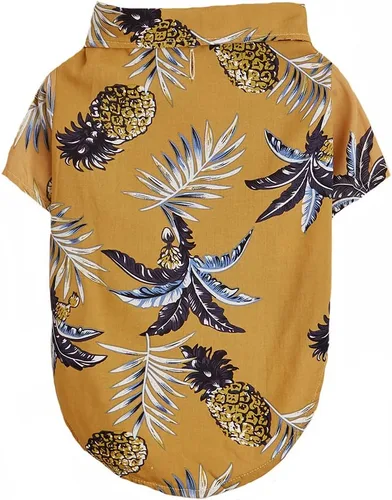 Miniatura 18 de Camisa hawaiana para perro, chaleco de playa de verano, ropa de manga corta, camiseta floral, tops hawaianos, chaquetas para perros, razas y gatos