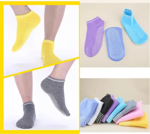 Miniatura 3 de Calcetines de yoga antideslizantes para mujer, yoga y pilates