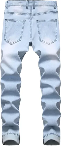 Miniatura 2 de Pantalón de jean elastizado ajustado moderno para hombre