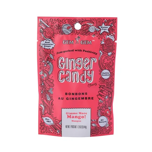 Miniatura 31 de Gem Gem Ginger Candy - Dulces de jengibre para masticar