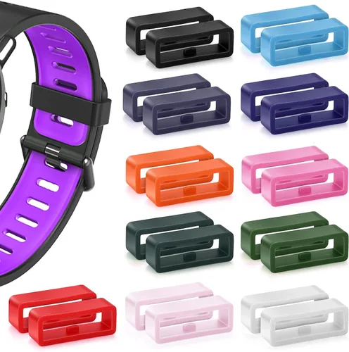 Miniatura 8 de Cobee Correa de reloj, soporte de retención de anillo de retención de aro de retención de banda de silicona para relojes deportivos inteligentes