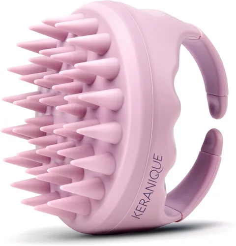 Keranique Estimulador manual del crecimiento del cabello del masajeador de la terapia del cuero cabelludo para el cabello seco o mojado