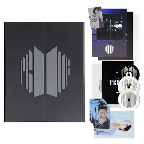 Funda exterior a prueba de BTS + caja exterior + El arte de la prueba + fotografía + epílogo + tarjeta fotográfica placa de letras A + tarjeta