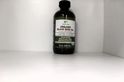 Miniatura 2 de Aceite orgánico de semilla negra – Botella de vidrio prensado en frío certificado por USDA, más de 1.5% timoquinona, 3 veces más de fuerza de comino