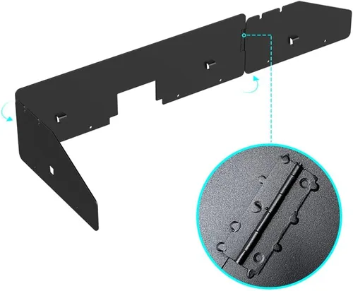 Miniatura 3 de BBQ-PLUS Protector de viento para plancha y rejilla de calentamiento para Blackstone, kit de accesorios para plancha para Blackstone (para 36")