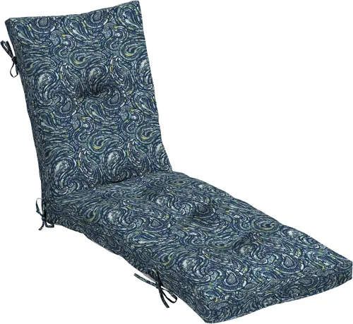 Miniatura 14 de Arden - Cojín acolchado moderno de felpa para exteriores para chaise longue, 76 x 22 pulgadas, resistente a la lluvia y a la decoloración, cojín