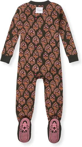 Miniatura 20 de Burt's Bees Baby Pijama para bebé niña, 100% algodón orgánico, pijama de una pieza, overol diagonal con cremallera, ajuste cómodo