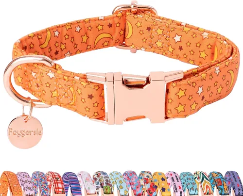 Miniatura 8 de Faygarsle Collar Lindo de Perro para Perras y Perros Machos, Collar Suave y Elegante para Mascotas con Diseño de Limón, Collar de Perro Amarillo