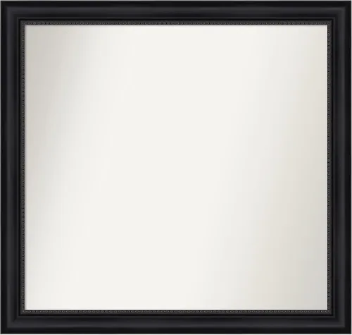 Miniatura 71 de Amanti Art Espejo personalizado, espejo de baño negro Astor, espejo de pared o espejo de tocador de baño sobre el fregadero (25 x 25 pulgadas)