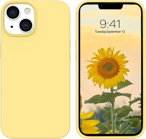 Miniatura 421 de GUAGUA Funda compatible con iPhone 17 Pro Max de 6.9 pulgadas, silicona líquida, goma de gel suave, delgada, forro de microfibra delgada