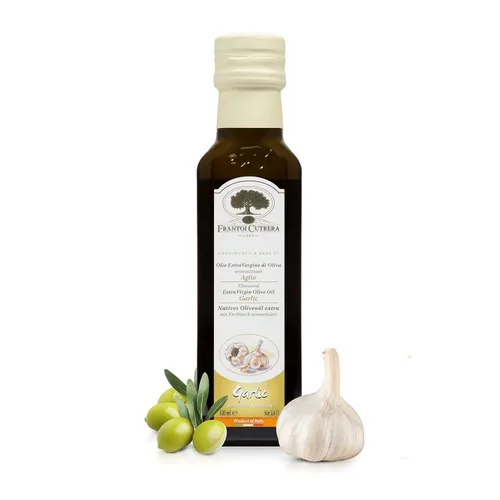 Miniatura 10 de Mercato di Bellina Juego de regalo de aceite de oliva italiano y balsámico, mini vinagre balsámico, trufa, ajo y aceite de oliva con sabor a limón