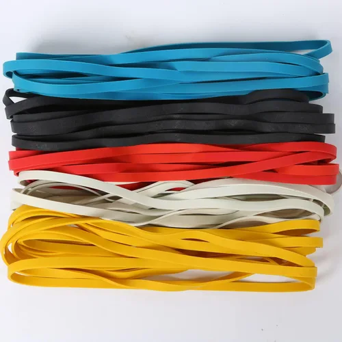 Miniatura 6 de AMUU Bandas de goma para basura, paquete de 50 unidades de 8 pulgadas, bandas de goma para botes de basura grandes y grandes, bandas elásticas