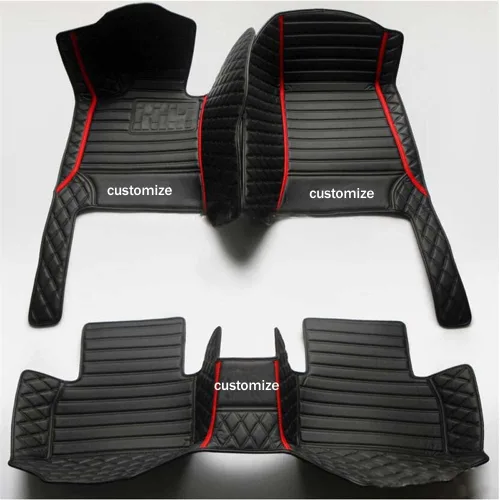 Alfombrillas personalizadas para el piso del coche para el 95% de sedán, SUV, coche deportivo, cobertura completa, lindas almohadillas de protección