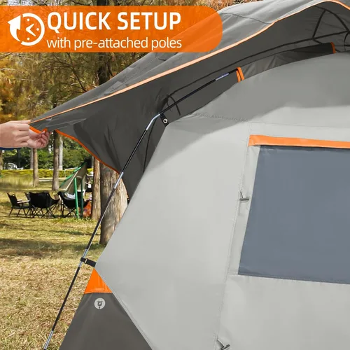 Miniatura 7 de CAMEL CROWN Tents for Camping 4/6 Person Tent Waterproof Easy Setup Backpacking Tents