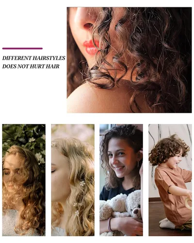 Miniatura 7 de 60 varillas permanentes para cabello natural de mujer, 0.75 pulgadas, rizadores de cabello permanente para cabello largo, mediano y pequeño