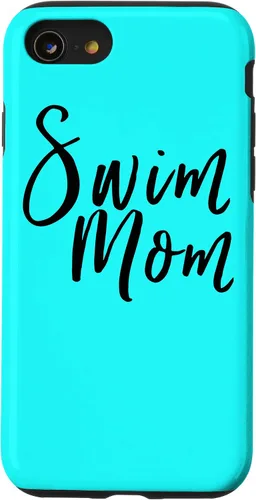 Miniatura 9 de Funda para iPhone XR Natación Mamá Divertida Natación Madre Padres