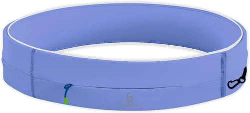 Miniatura 8 de FlipBelt Cinturón para correr con cremallera, riñonera para fitness y correr, empresa estadounidense Negro