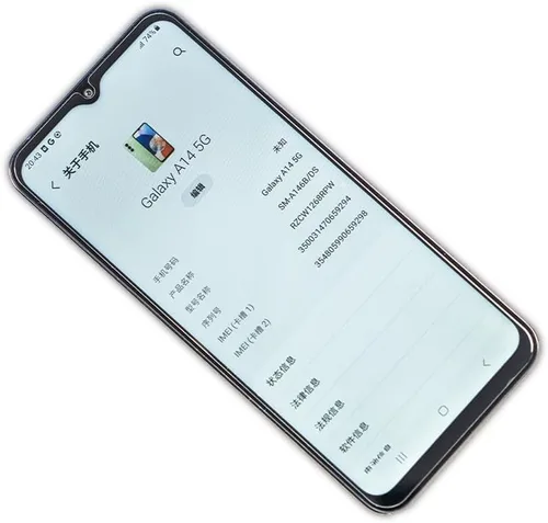 Miniatura 6 de Ibywind Paquete de 2 protectores de pantalla para Samsung Galaxy A14 5G/A14 4G (6.6 pulgadas) + 1 protector de lente de cámara + 1 película trasera