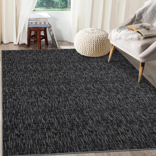 Miniatura 71 de RUGSREAL - Tapete pequeño de 2x3 con base de goma, resistente a las manchas, moderno, color liso, contemporáneo lavable, para la entrada, sala