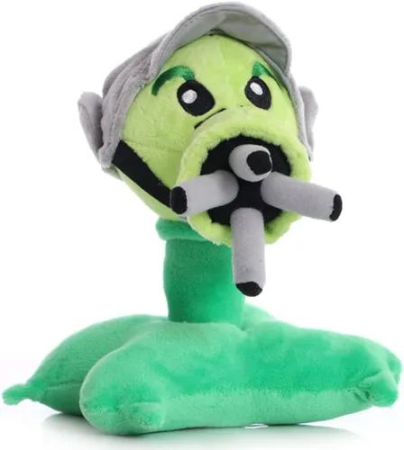 JHESAO 8 "Plantas y Peashooter Zombies Juguetes de peluche PVZ 1 2 Peluche Suave Muñeca Gatling Guisante Tirador Juguete Nuevo