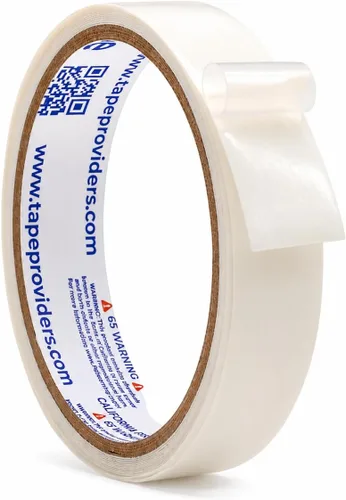 Miniatura 12 de WOD SPT7A UHMW Cinta de Película Transparente de Polietileno Deslizante, 1 pulgada x 10 pies. Adhesivo Agresivo - Ideal Para Reducción de Chirridos