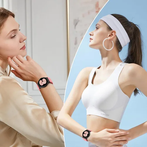 Miniatura 6 de Correa sin huecos compatible con Samsung Galaxy Watch 6/5/4 Band 1.575 in 1.732 in/Galaxy Watch 6 Classic Band 1.693 in 1.850 in/Galaxy Watch 5 Pro