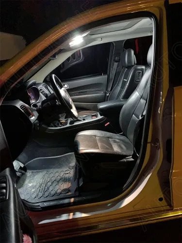 Miniatura 4 de AUTOGINE Kit de 15 luces LED blancas para interiores Dodge Durango 2011, 2012, 2013, 2014, 2015, 2016, 2017, 2018, 2019, 2020, 2021