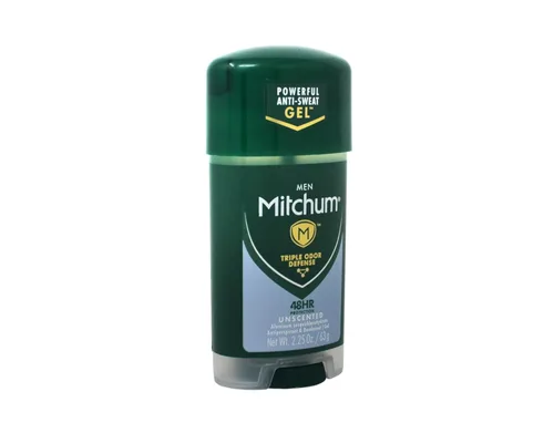 Miniatura 7 de Gel corporal antitranspirante y desodorante, sin perfume, 2.25 onzas, Mitchum , paquete de de 3, 1