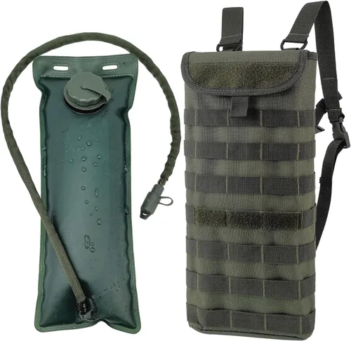 Miniatura 8 de Tactical MOLLE Hydration Pack Carrier Backpack with 3L Water Bladder for Outdoor Sports