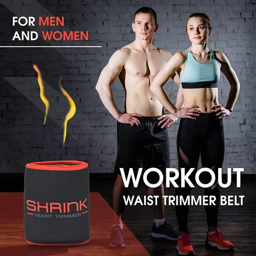 Miniatura 7 de shrink Faja reductora de cintura – Entrenador de cintura para mujeres y hombres; equipo de entrenamiento para entrenamiento en casa y ejercicio