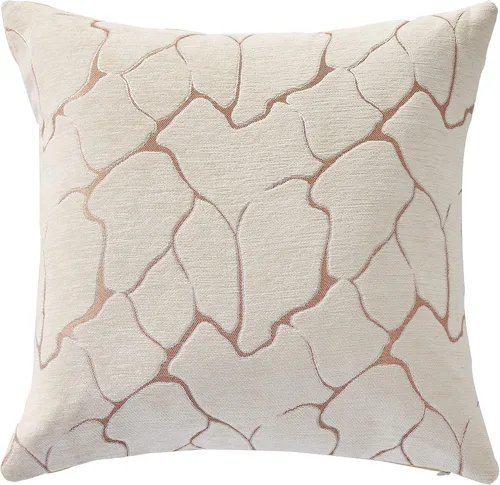Miniatura 9 de Violet Linen Milano Arts - Almohadas decorativas con diseño artístico, 18 x 18 pulgadas, color plateado Plata