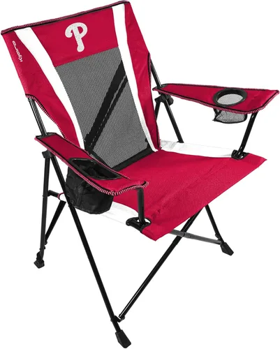 Miniatura 21 de Kijaro Dual Lock Pro, Silla plegable para fanáticos de deportes, 26" L x 35.5" W x 37" H, Carolina Panthers